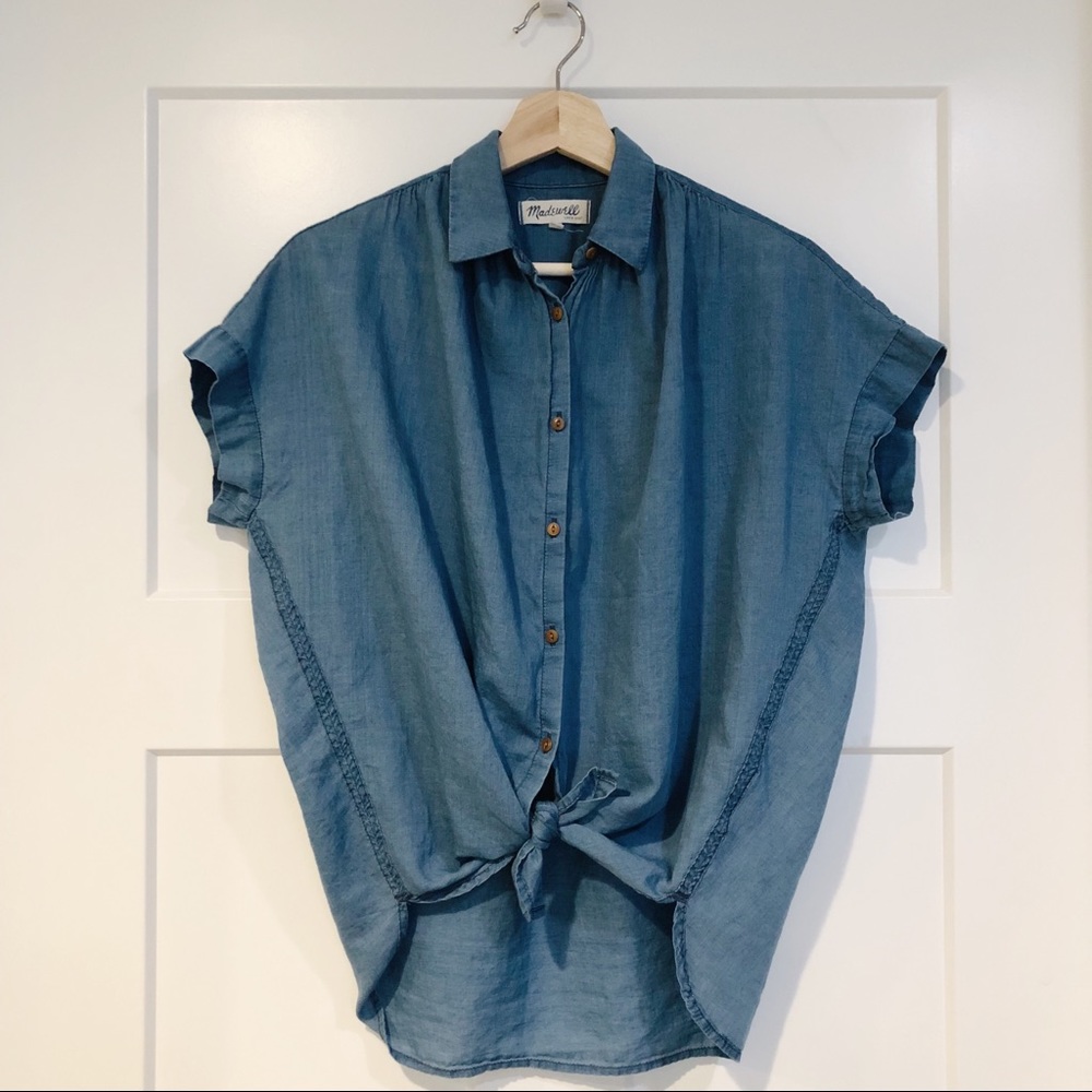 Madewell denim button up